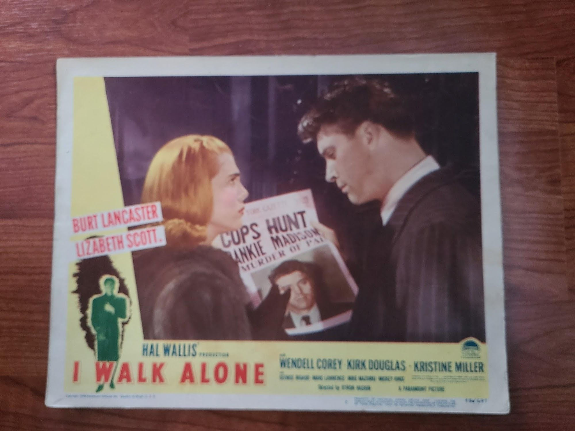 I Walk Alone 1947 General Lobby Cards