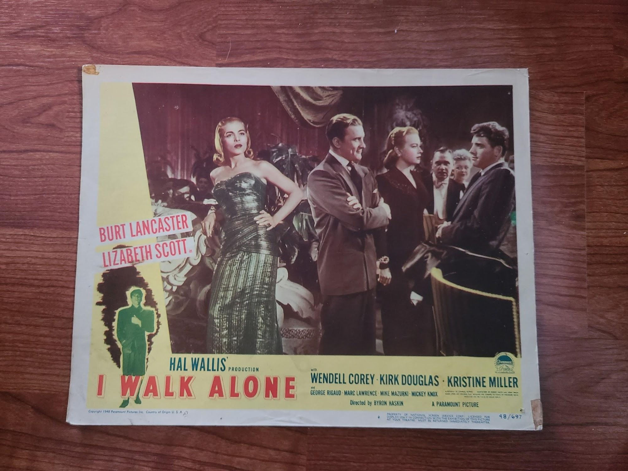 I Walk Alone 1947 General Lobby Cards