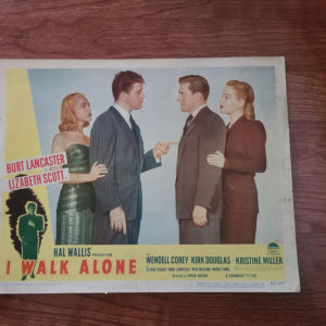 I Walk Alone 1947 General Lobby Cards
