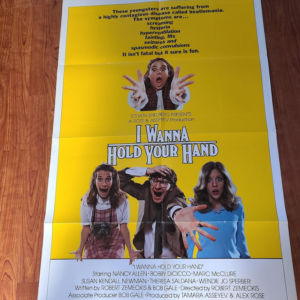 I Wanna Hold Your Hand 1978 1 Sheets/US