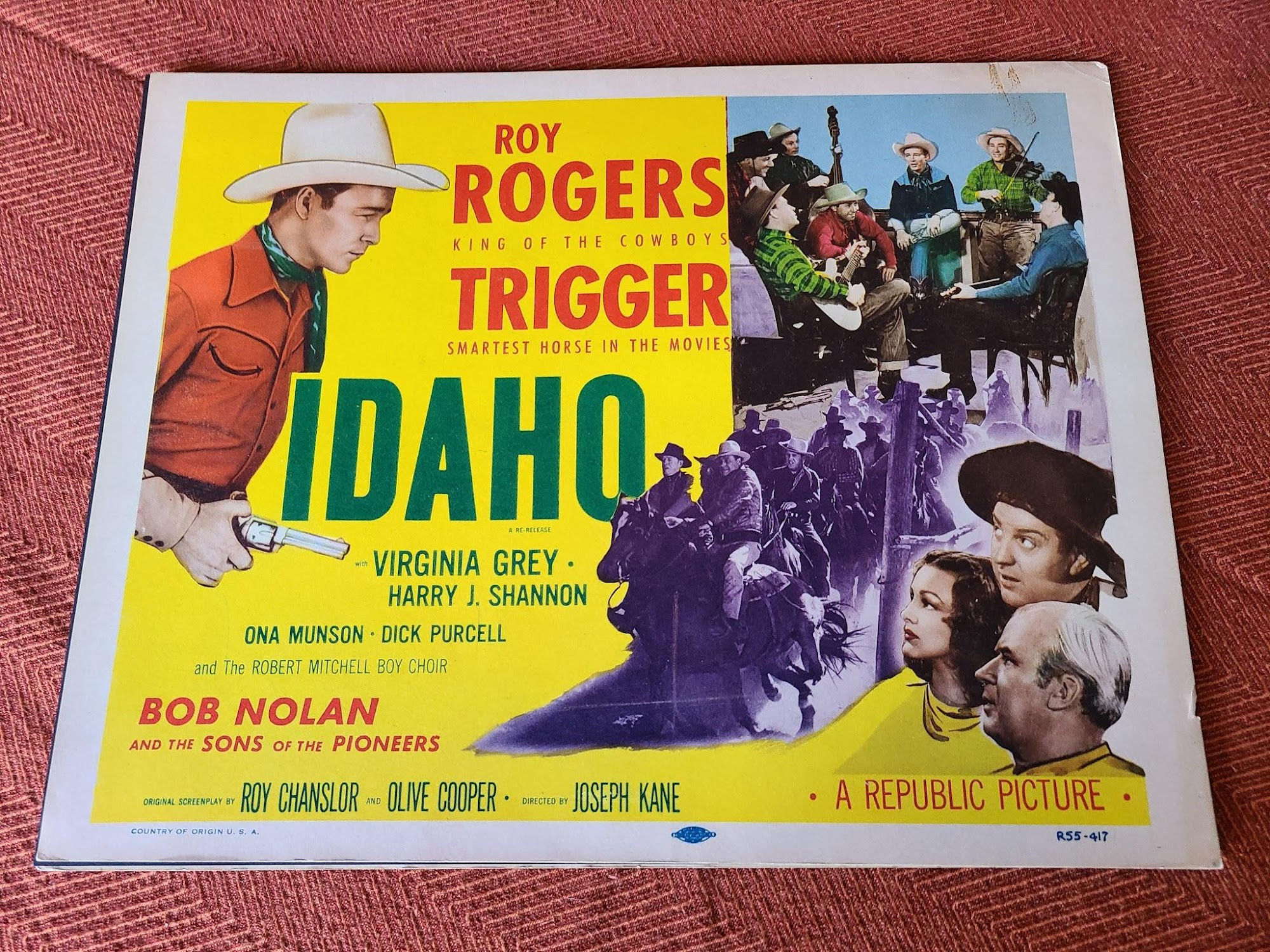 Idaho 1943 Western Lobby Cards