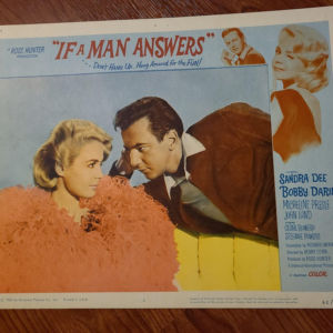 If A Man Answers 1962 General Lobby Cards