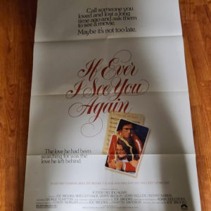 If I Ever I See You Again 1978 1 Sheets/US