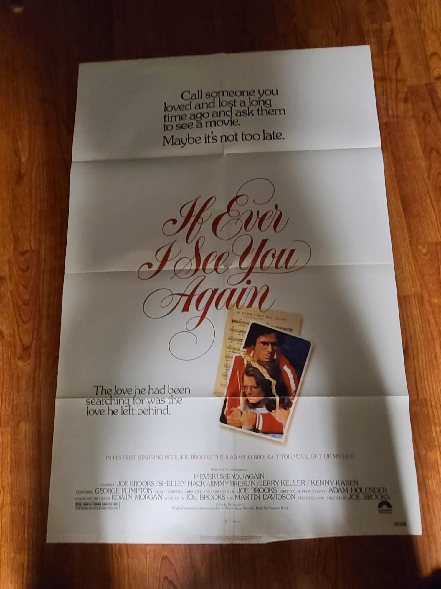 If I Ever I See You Again 1978 1 Sheets/US