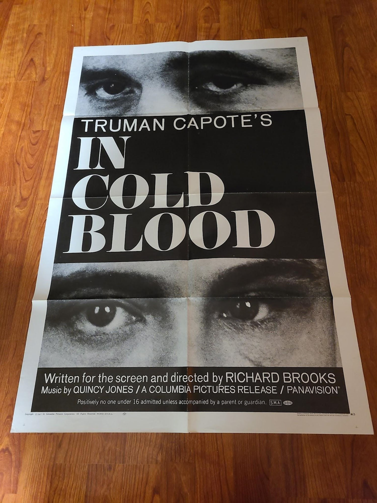 In Cold Blood 1967 1 Sheets/US