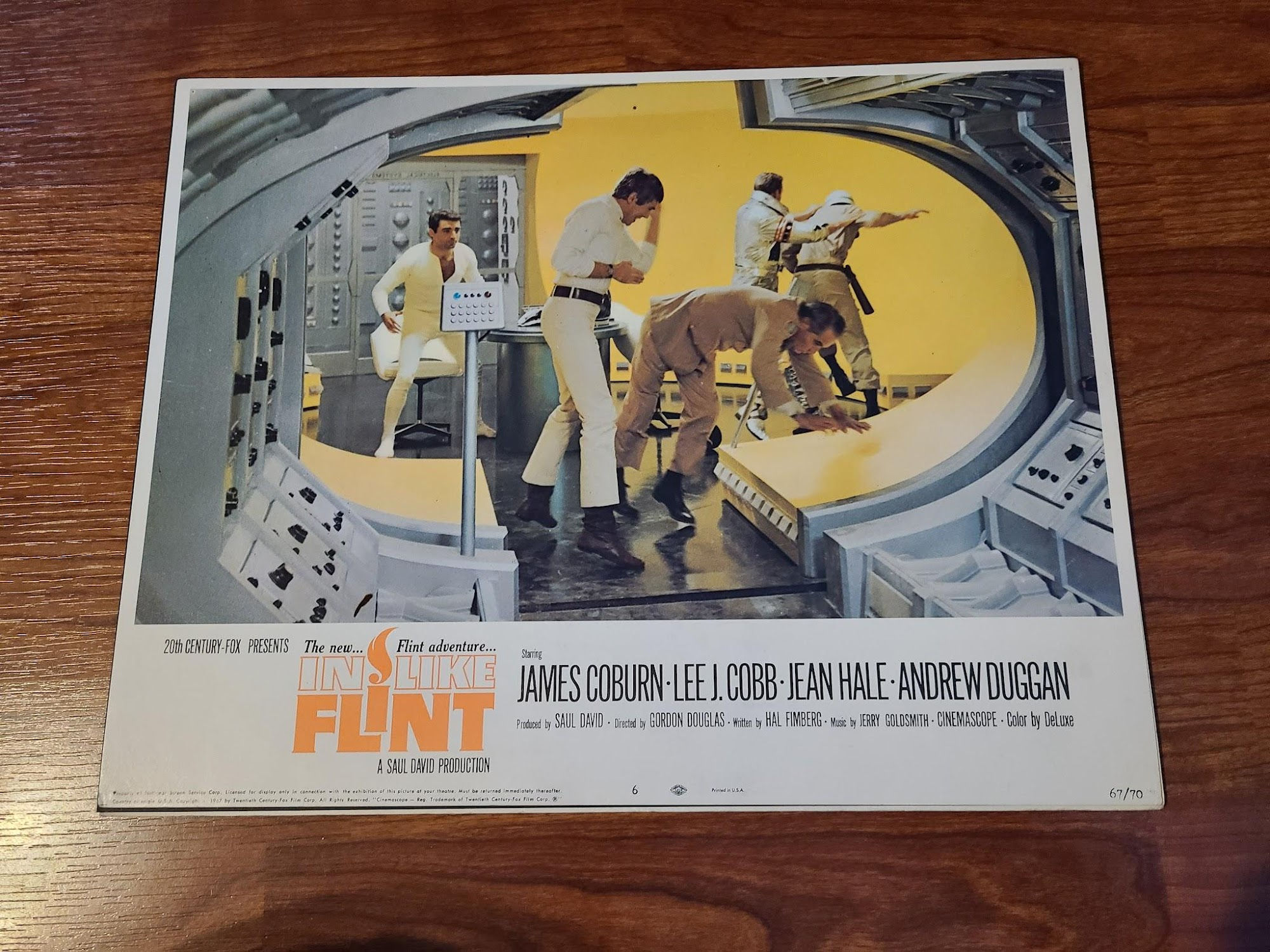 In Like Flint 1967 General Lobby Cards