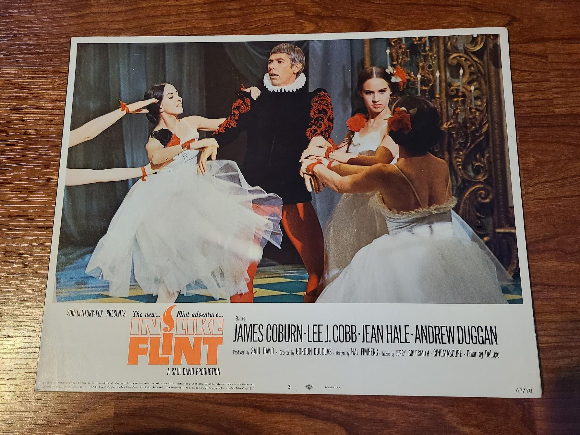 In Like Flint 1967 General Lobby Cards