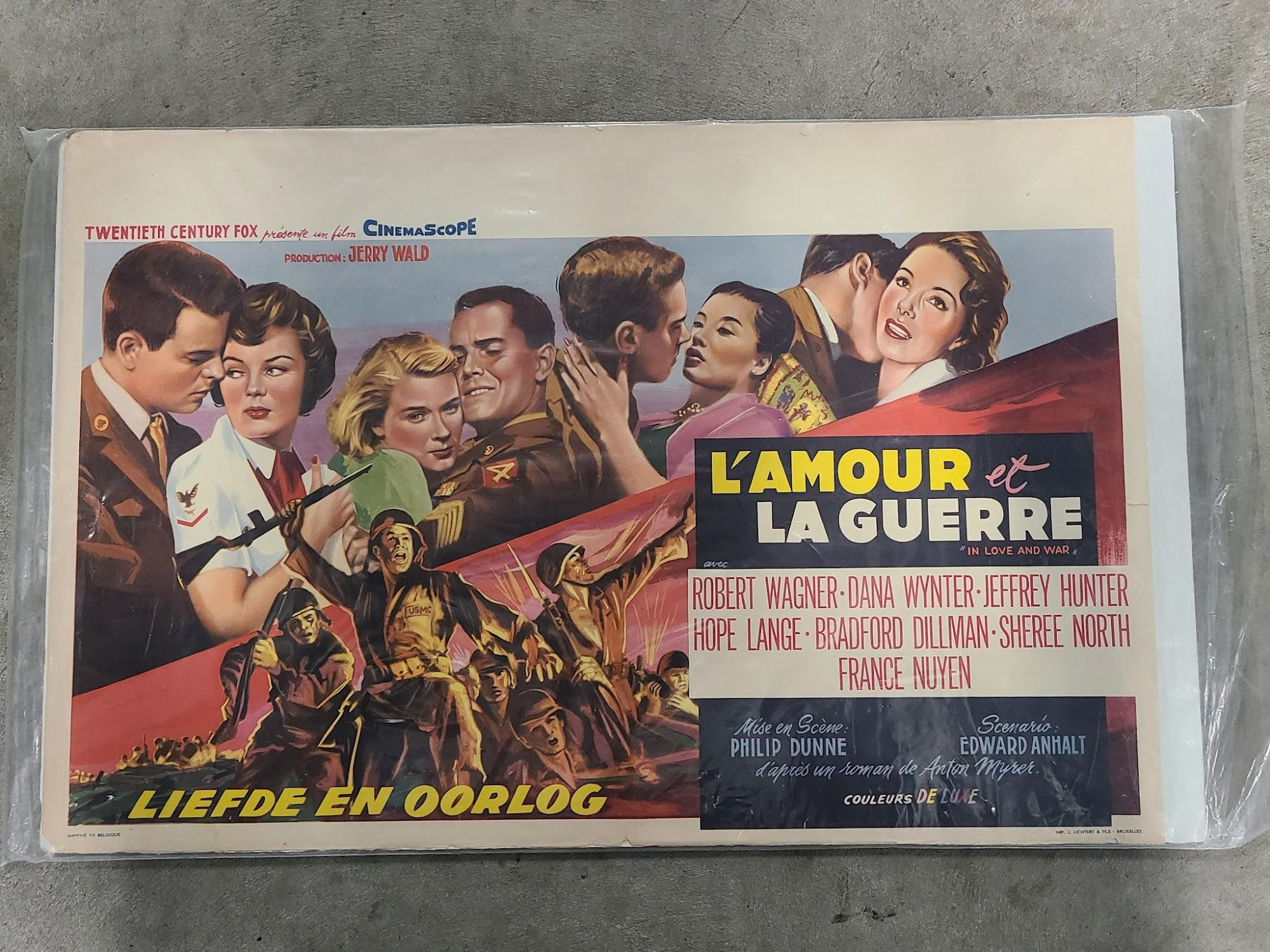 In Love And War 1958 Belgium