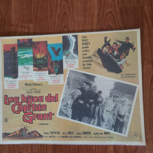 In Search Of The Castaways 1962 Mexican Lobby Cards