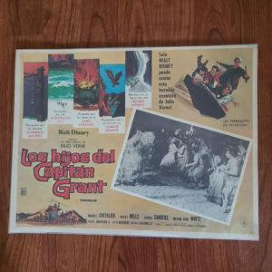 In Search Of The Castaways 1962 Mexican Lobby Cards