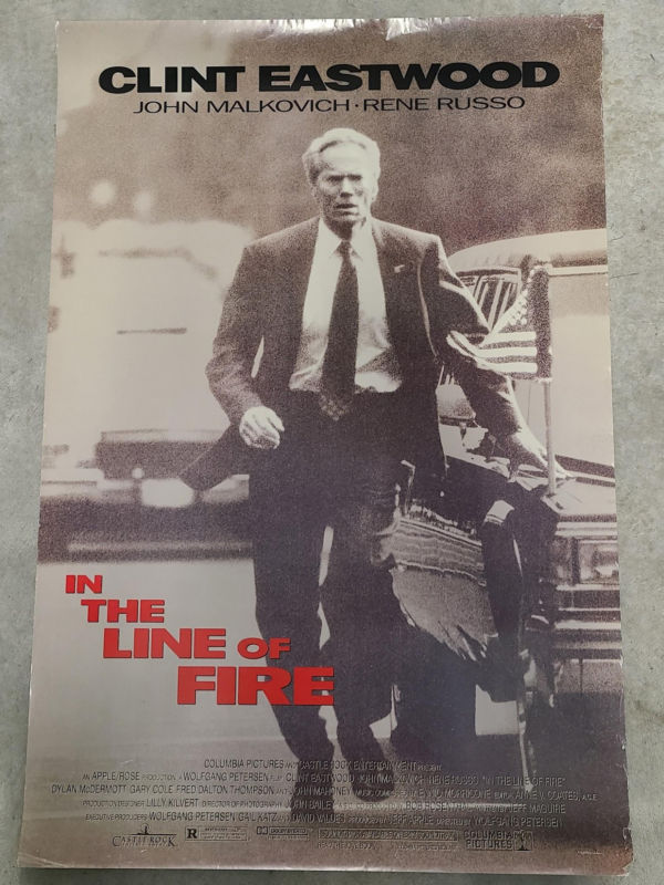 In The Line Of Fire 1993 1 Sheets/US