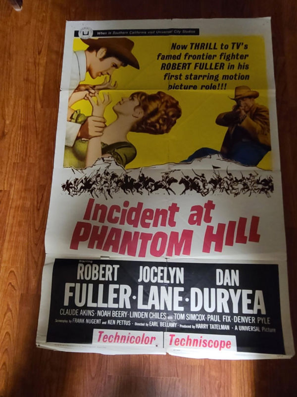 Incident At Phantom Hill 1966 1 Sheets/US