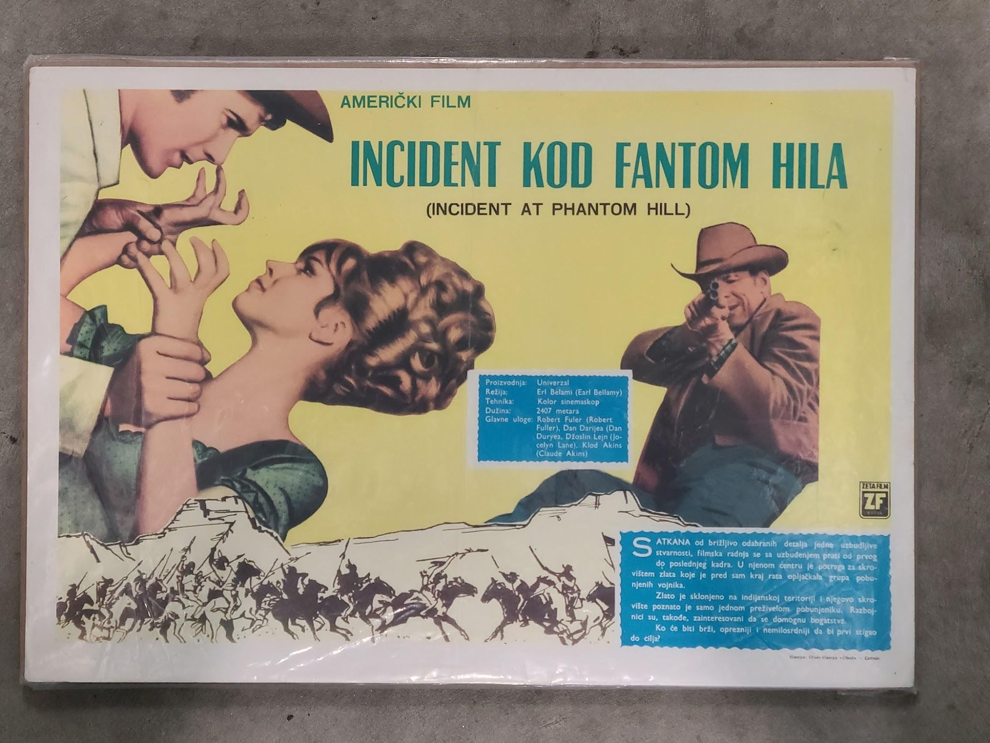 Incident At Phantom Hill 1966 Yugo/Turkish