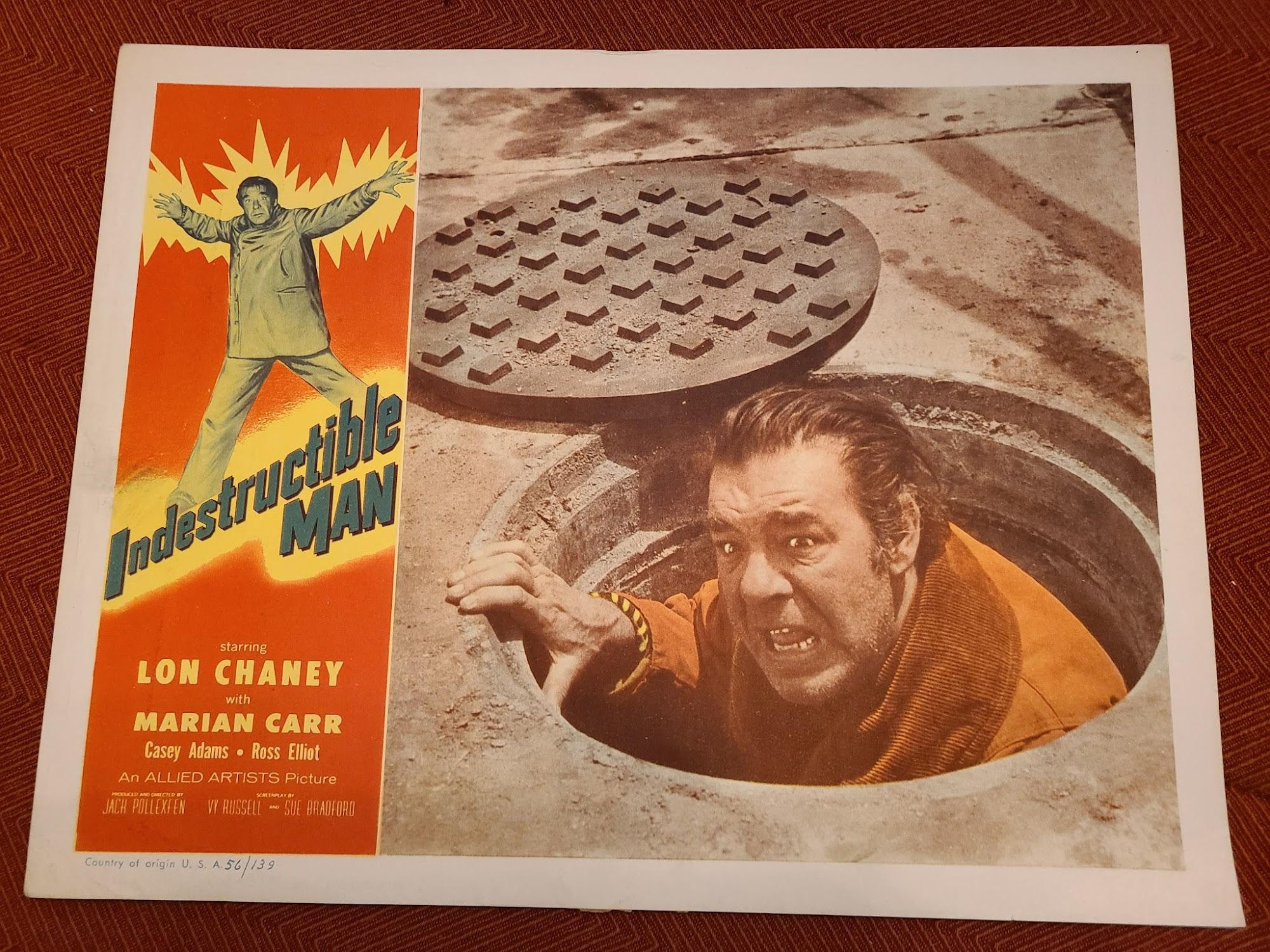 Indestructible Man 1956 Scifi/Horror