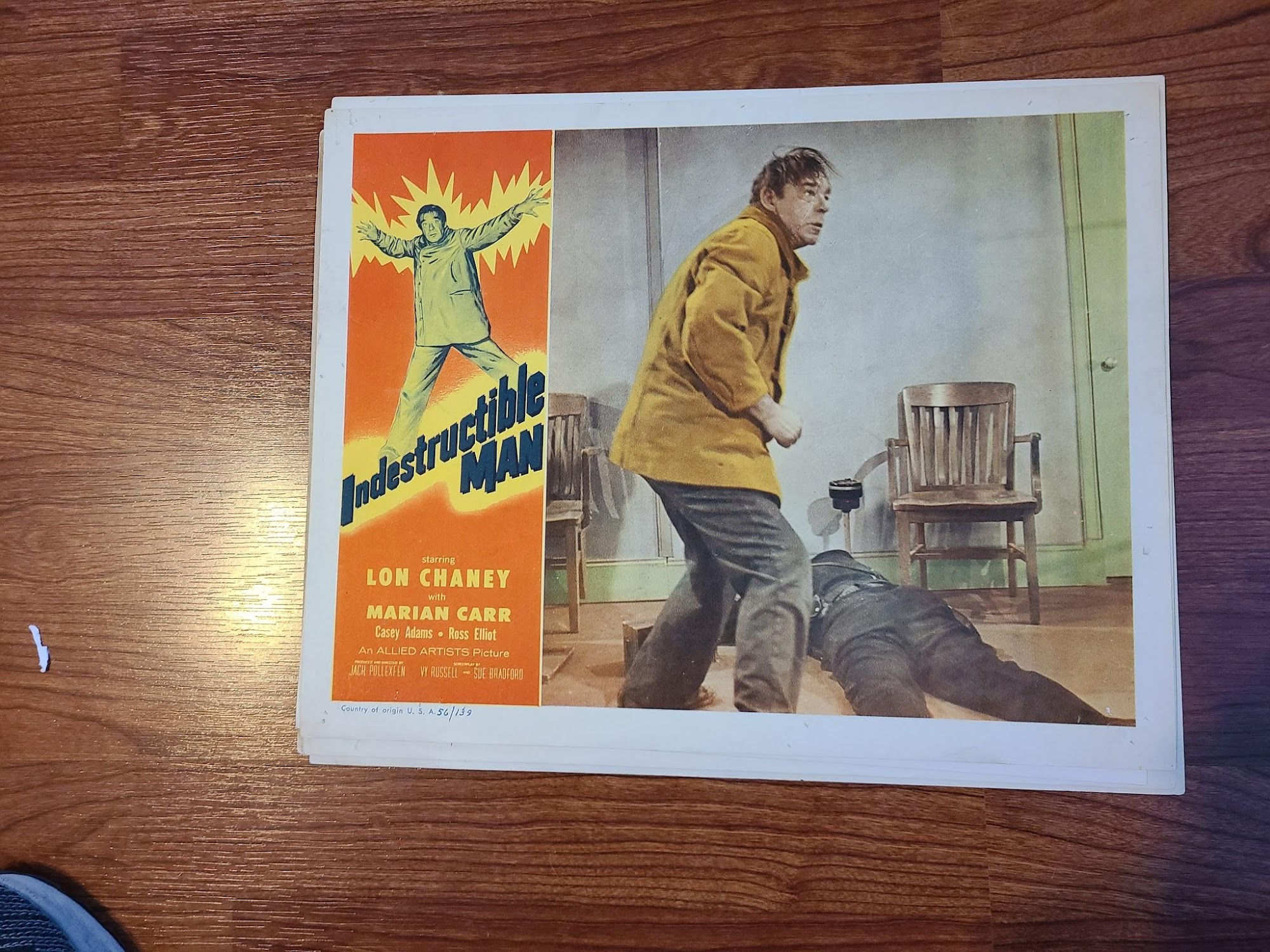 Indestructible Man 1956 Scifi/Horror