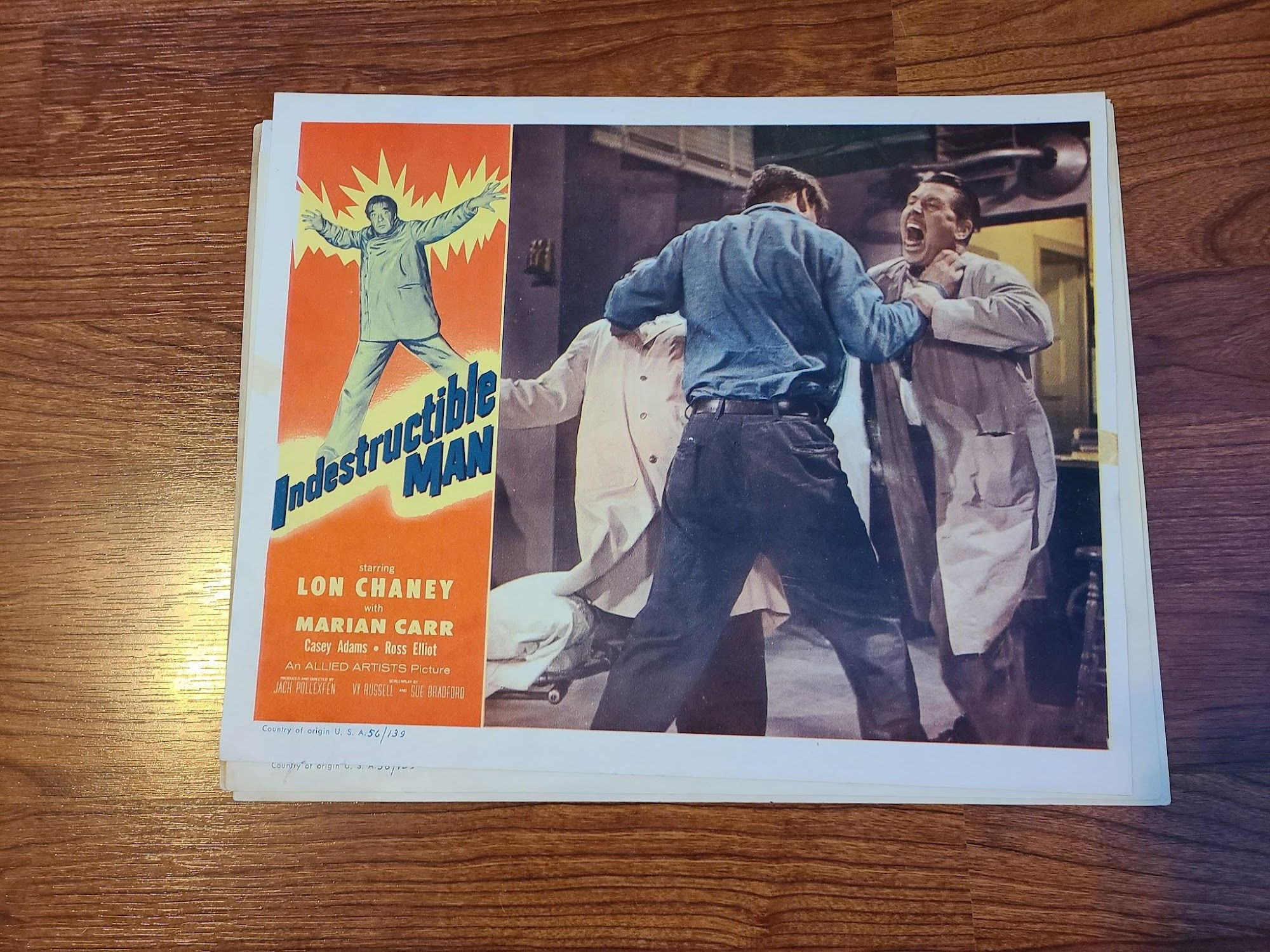 Indestructible Man 1956 Scifi/Horror