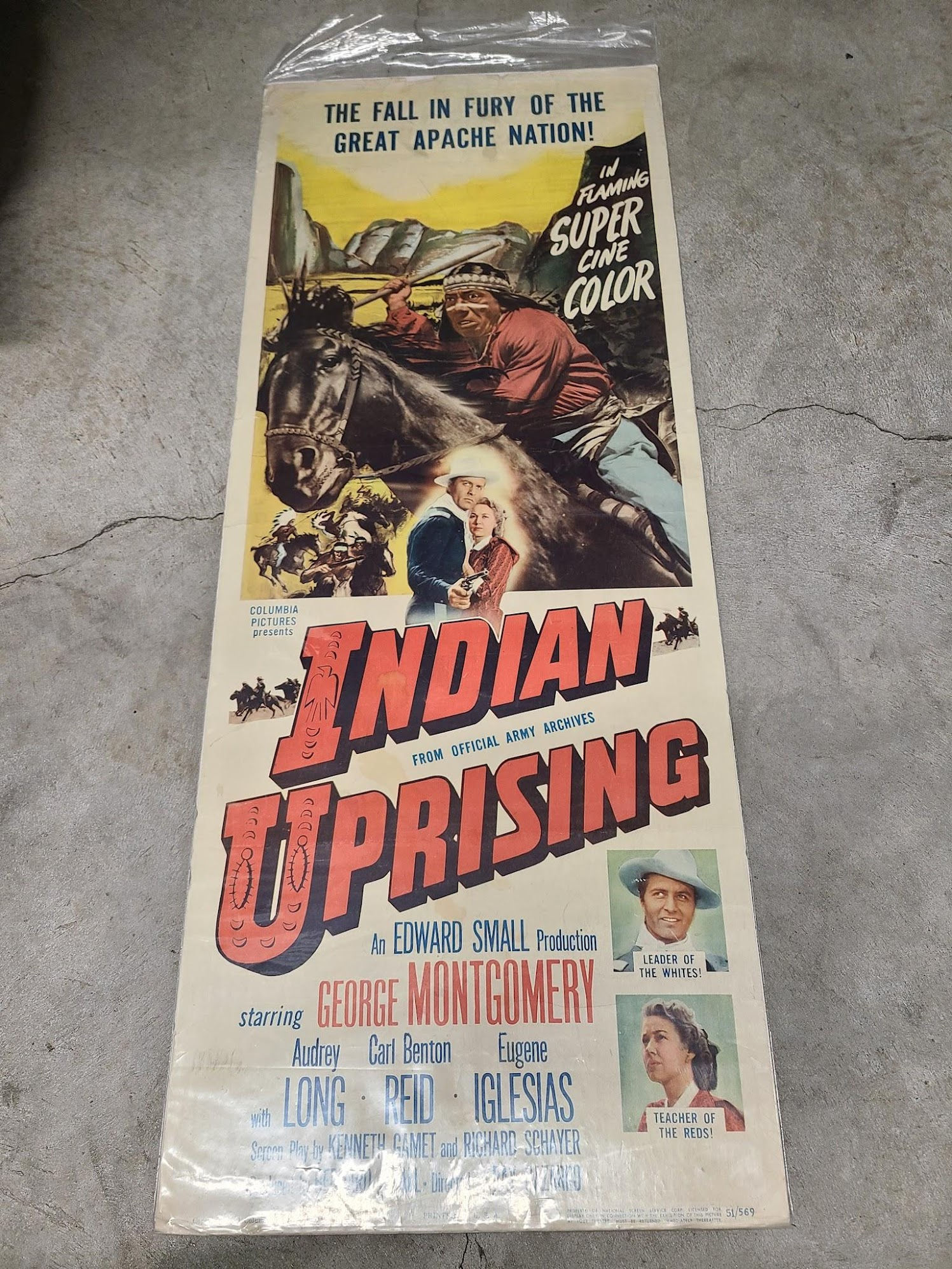 Indian Uprising 1951 Inserts