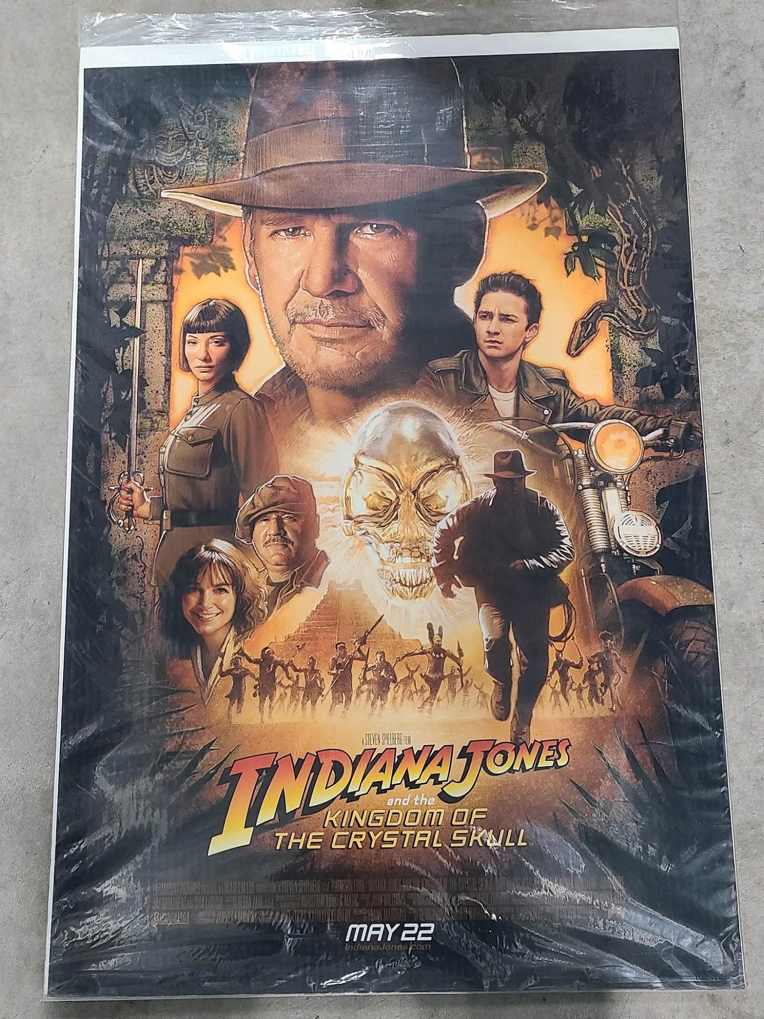 Indiana Jones & The Kingdom Of The Crystal Skulls 2008 1 Sheets/US