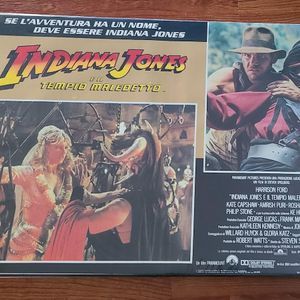 Indiana Jones & The Temple Of Doom 1984 Fotobusta