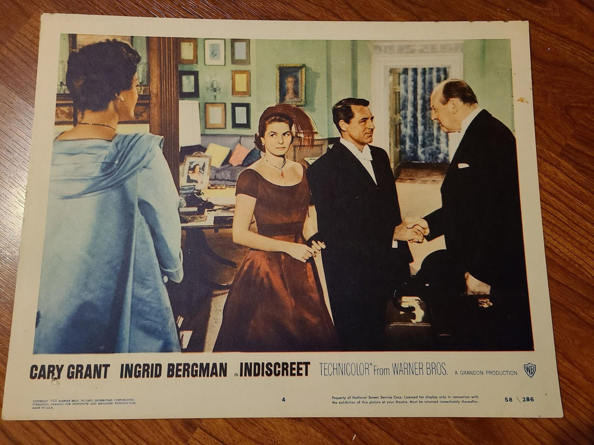 Indiscreet 1958 General Lobby Cards