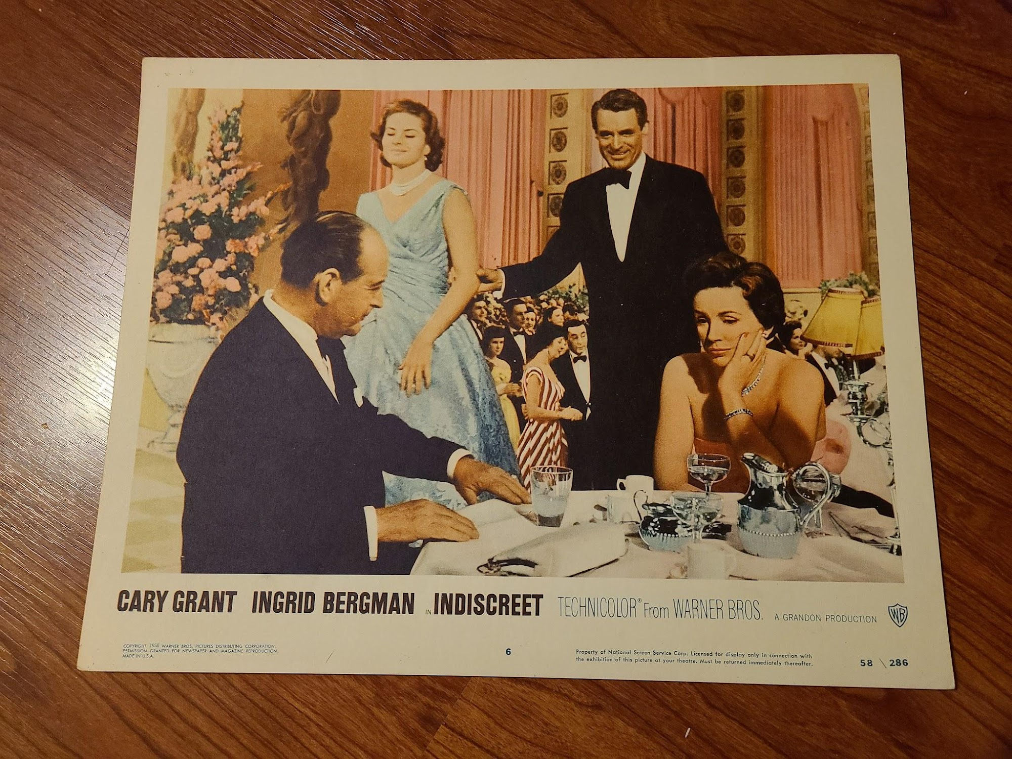 Indiscreet 1958 General Lobby Cards