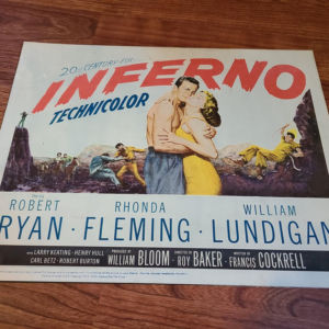 Inferno 1953 Title Cards