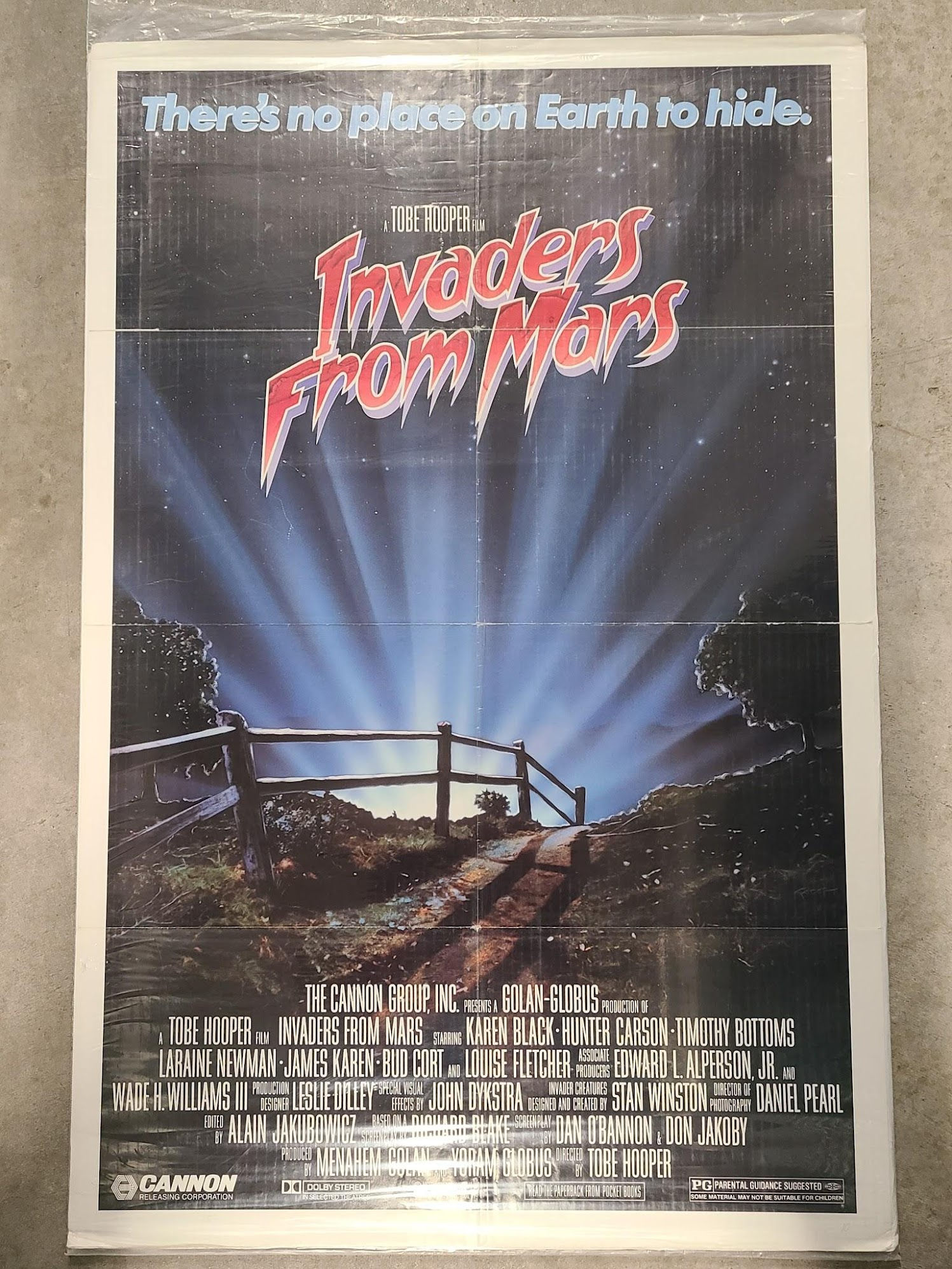 Invaders From Mars 1986 1 Sheets/US