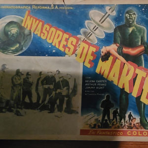 Invaders From Mars 1953 Mexican Lobby Cards