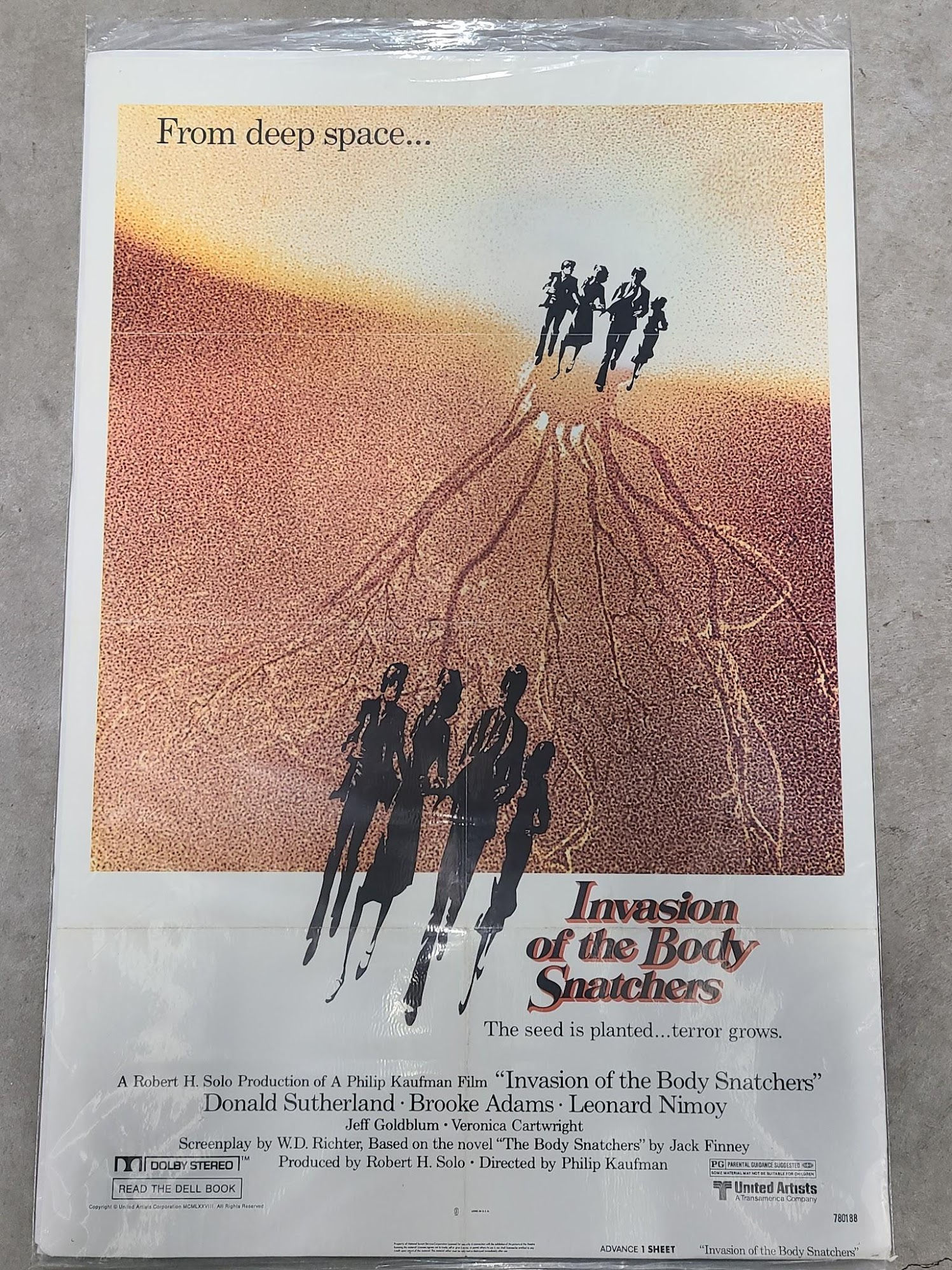 Invasion Of The Body Snatchers 1978 1 Sheets/US