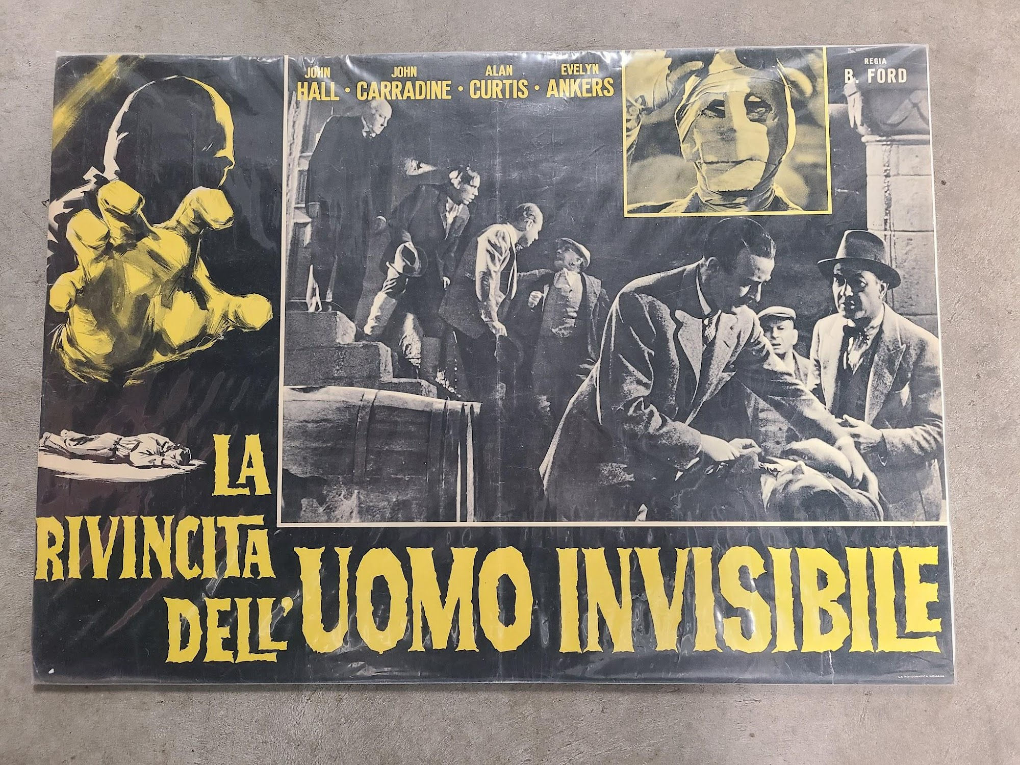 Invisble Man's Revenge 1944 Fotobusta