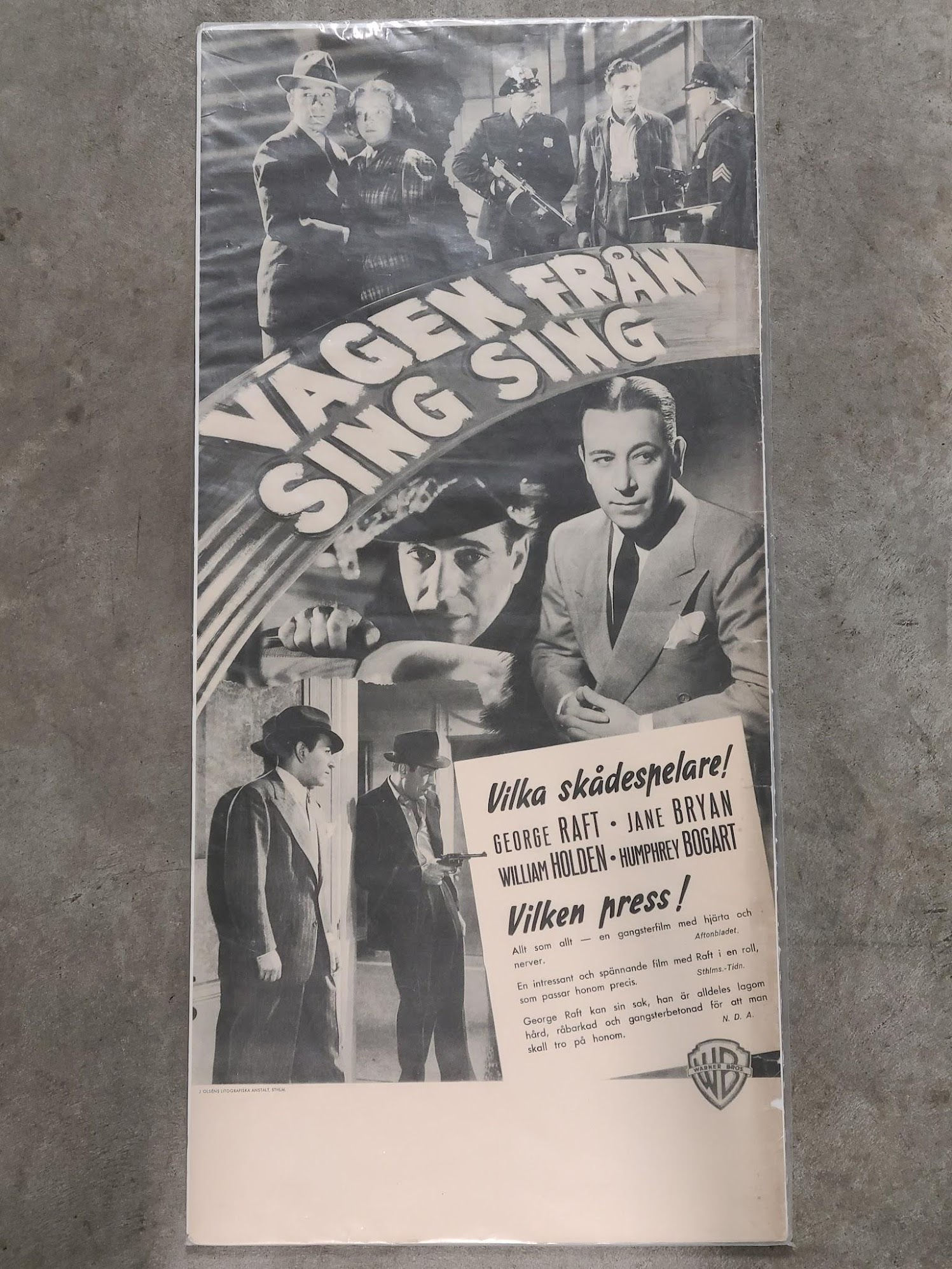 Invisible Stripes 1940 Swedish Slope