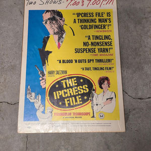 Ipcress File 1965 Window Cards
