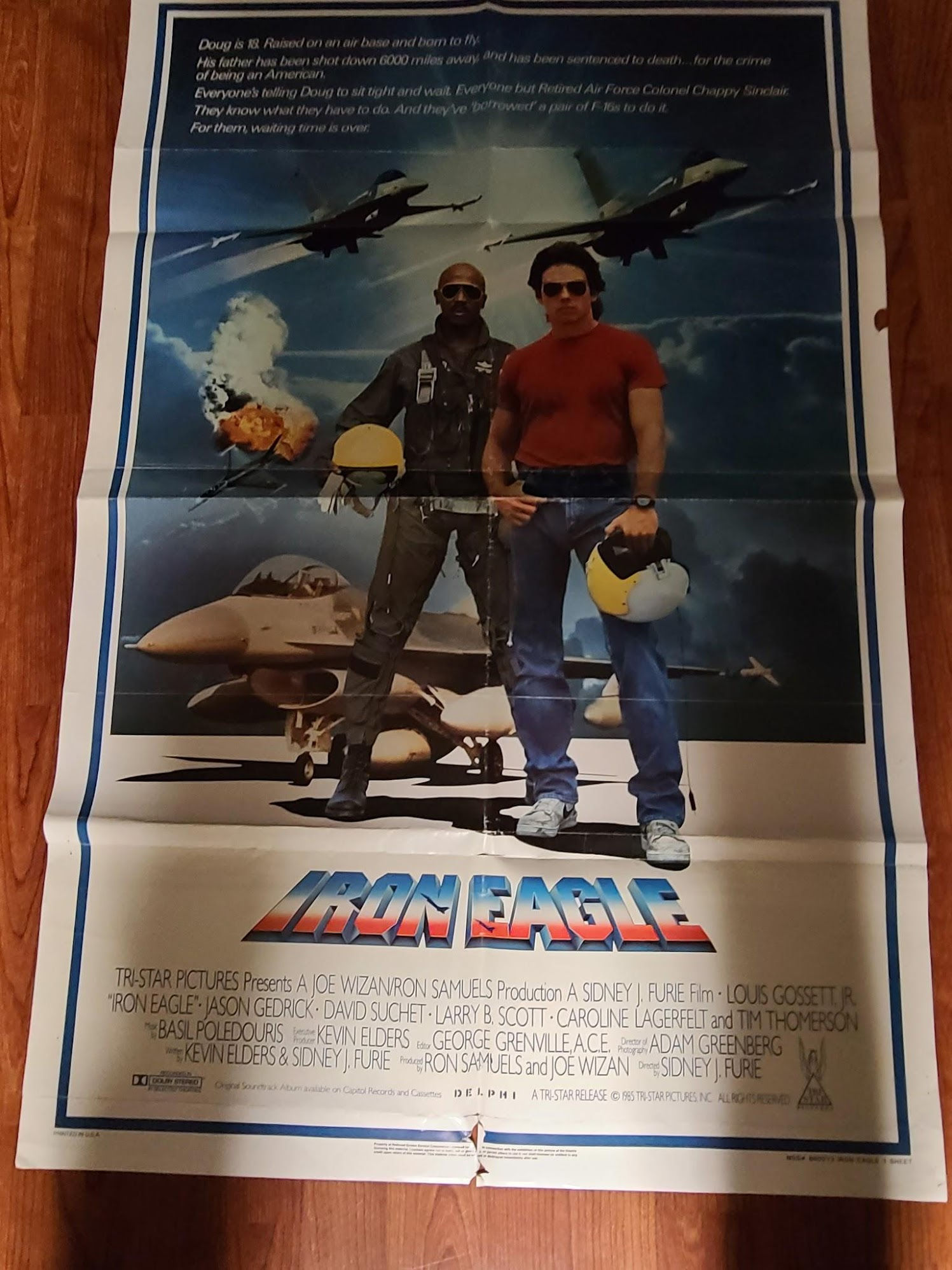 Iron Eagle 1988 1 Sheets/US