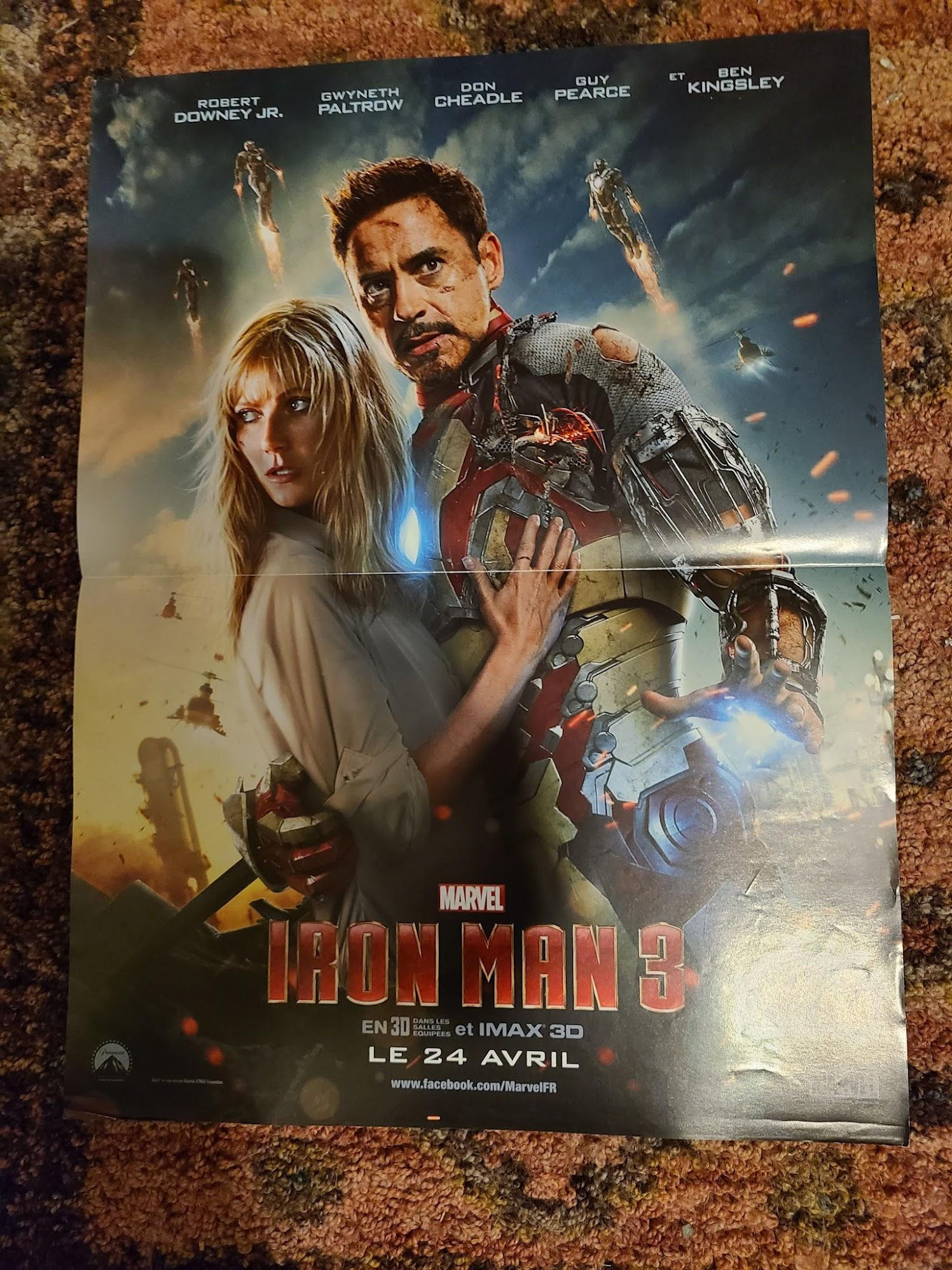 Iron Man 3 2013 French