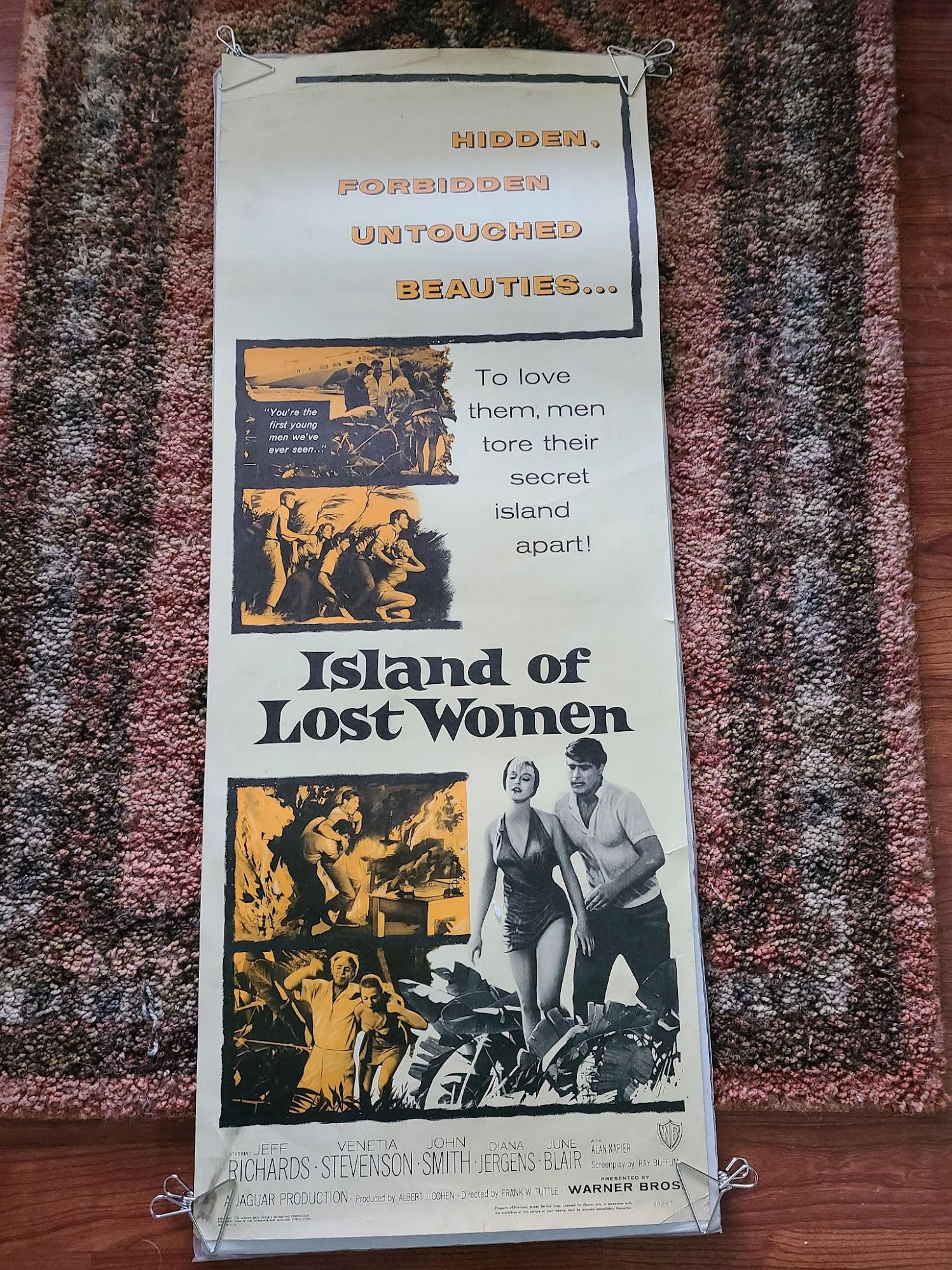 Island Of Lost Women 1959 Inserts
