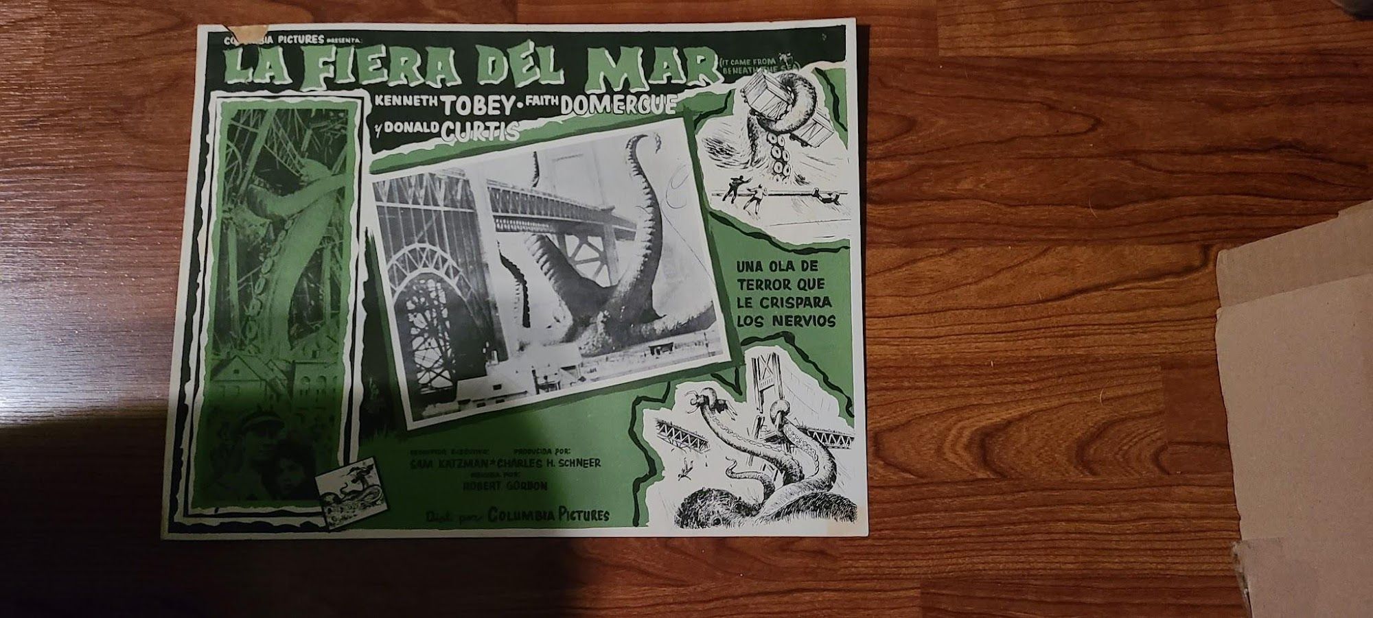 It Came From Beneath The Sea 1955 Mexican Lobby Cards
