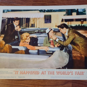 It Happened At The World's Fair 1963 General Lobby Cards