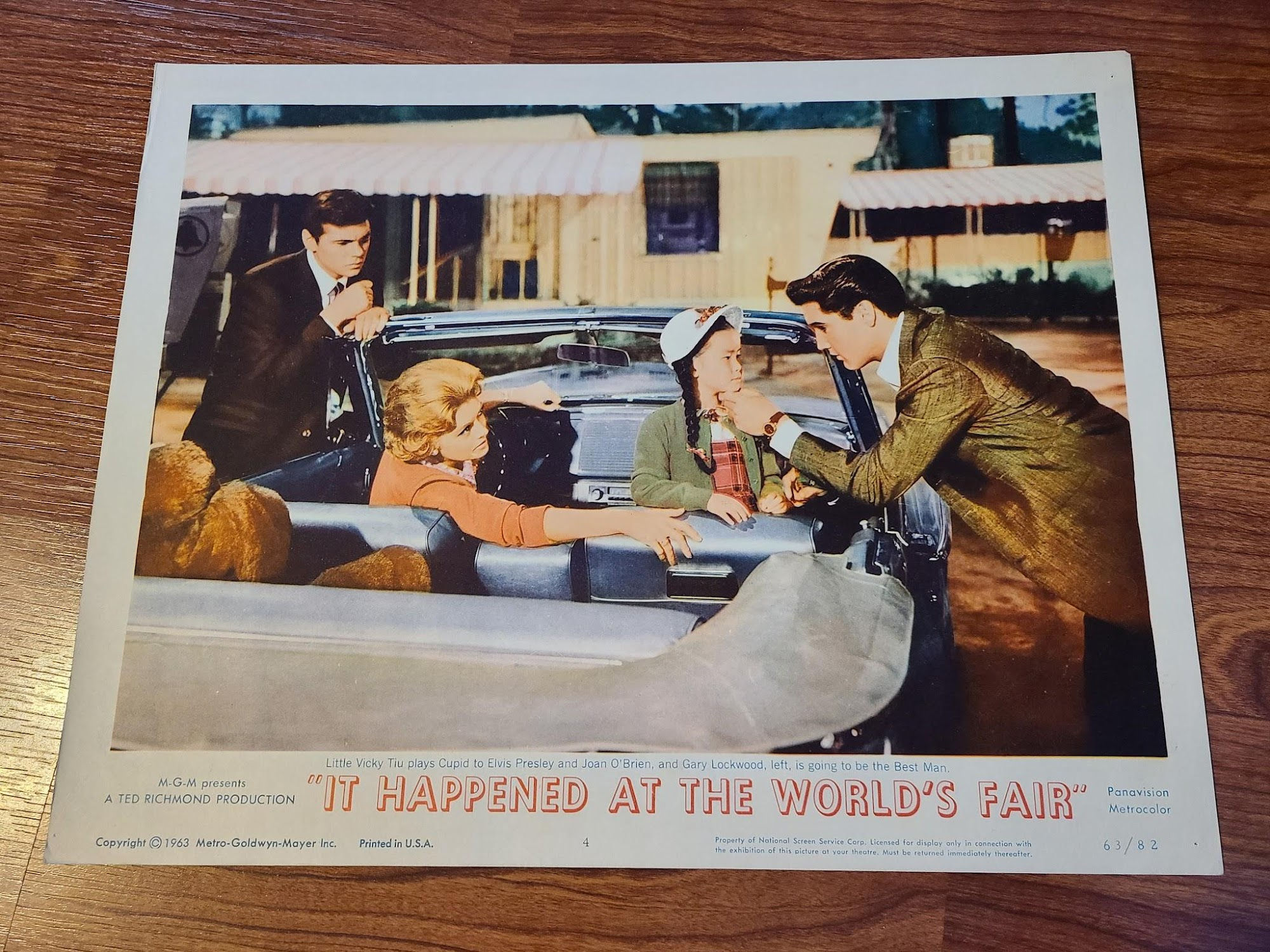 It Happened At The World's Fair 1963 General Lobby Cards