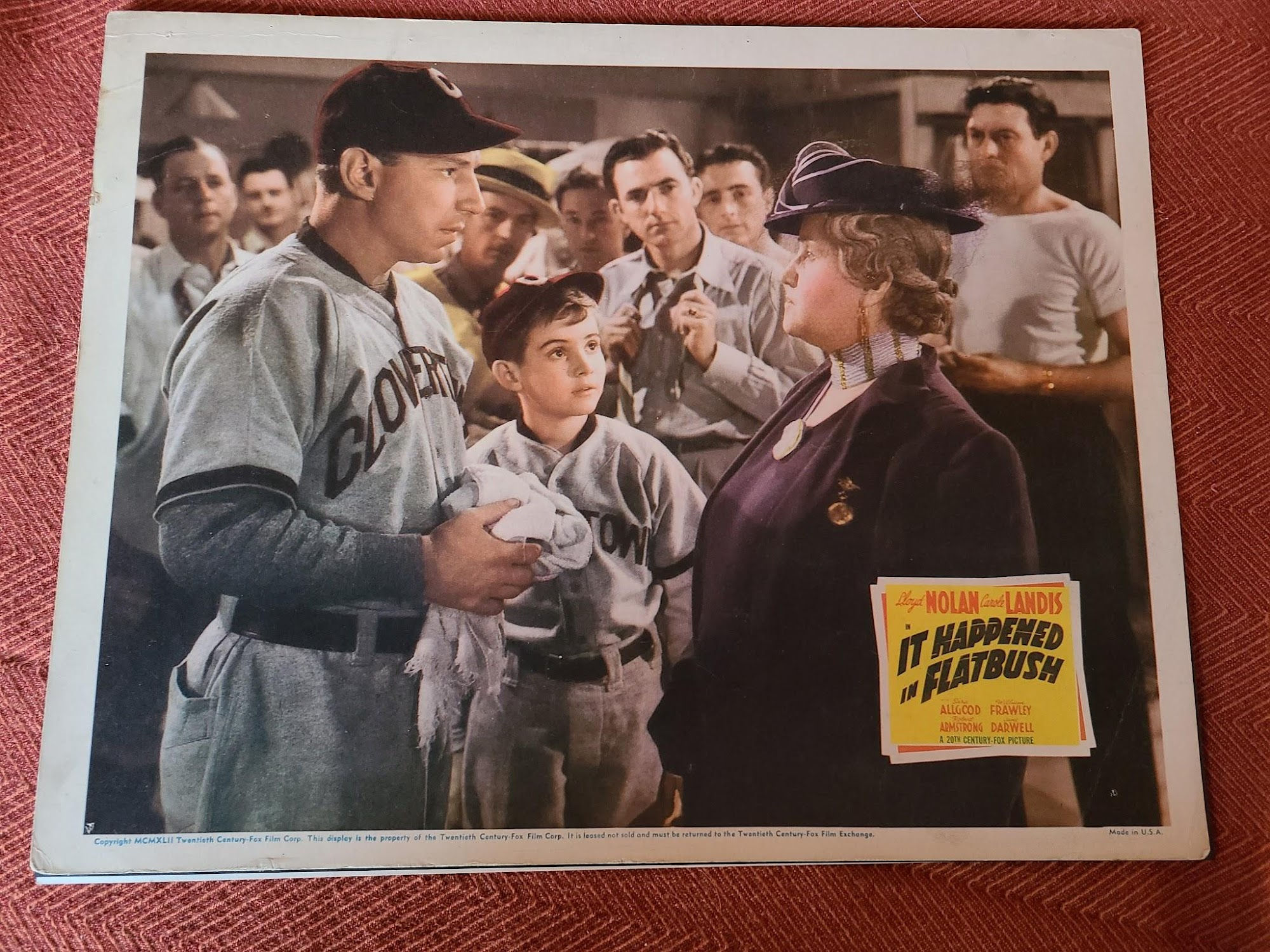 It Happened In Flatbush 1942 General Lobby Cards