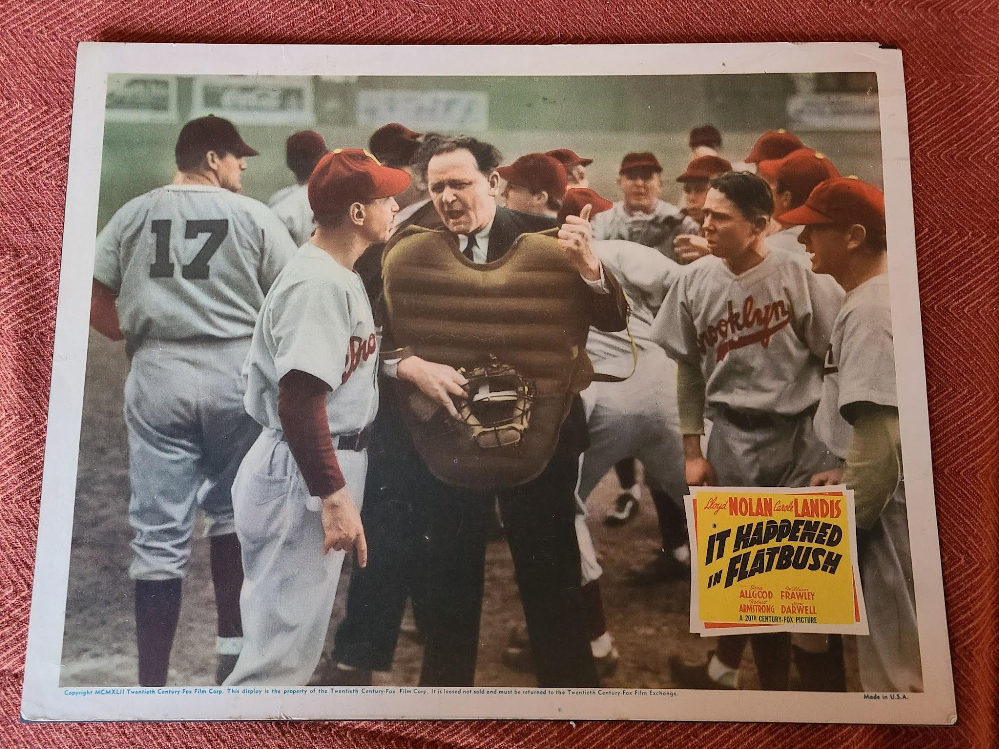 It Happened In Flatbush 1942 General Lobby Cards
