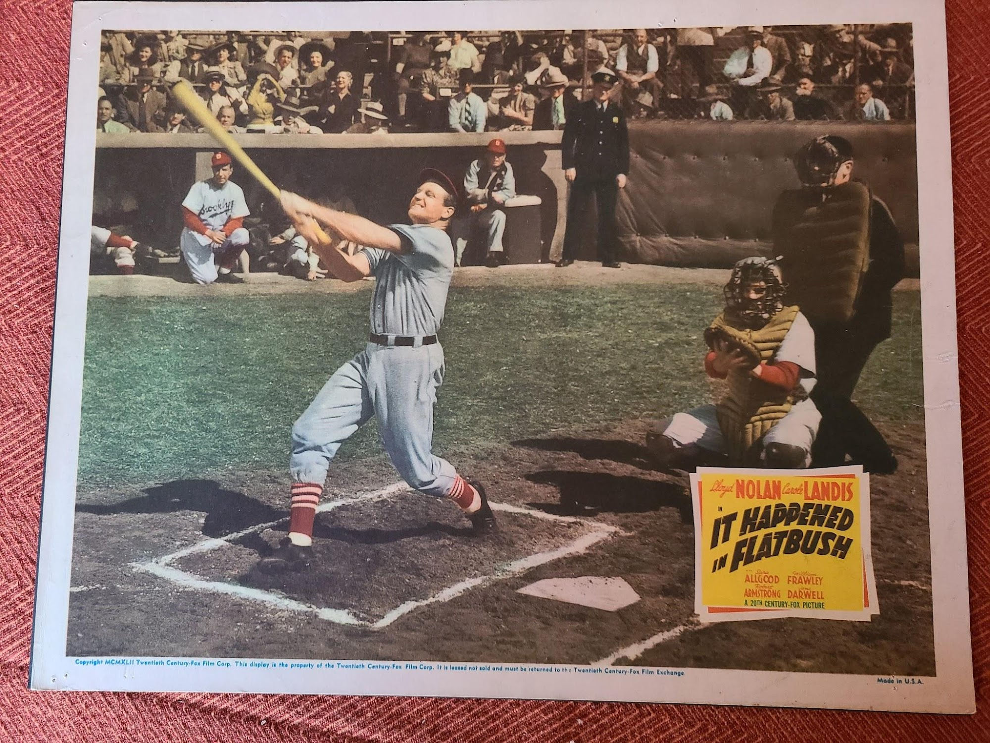It Happened In Flatbush 1942 General Lobby Cards