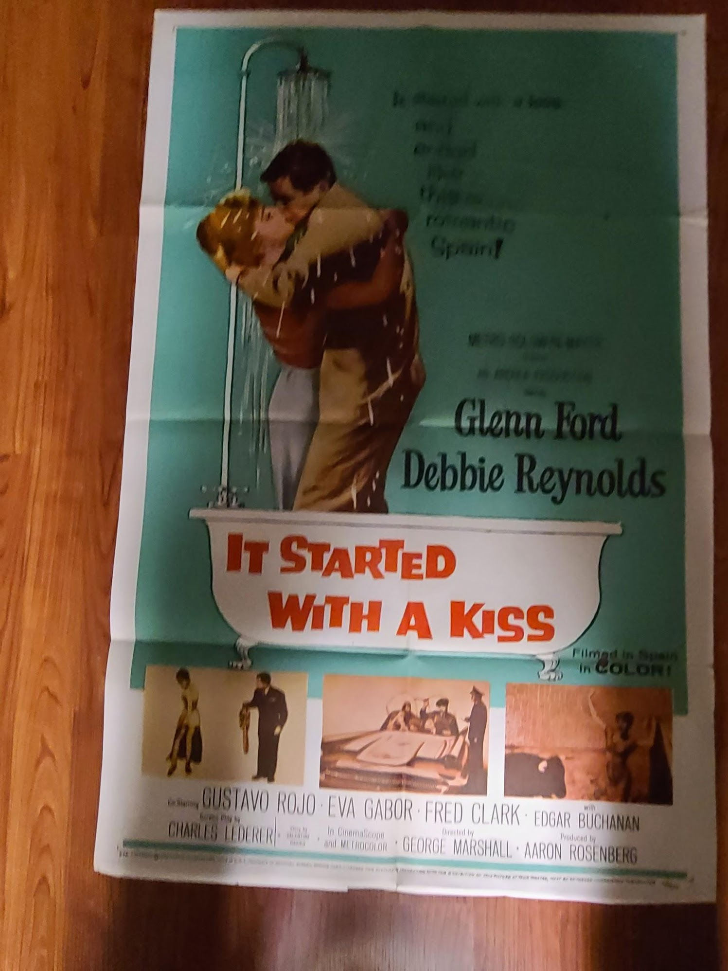It Started With a Kiss 1959 1 Sheets/US