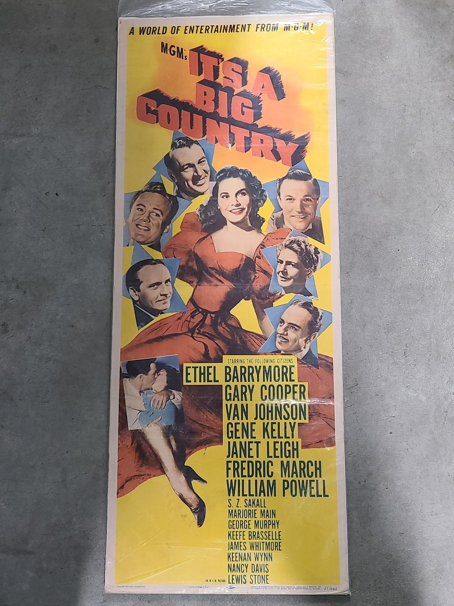 It's A Big Country 1951 Inserts