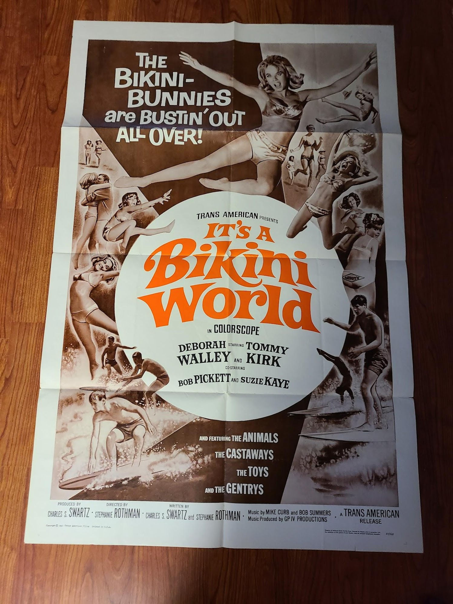 It's A Bikini World 1967 1 Sheets/US