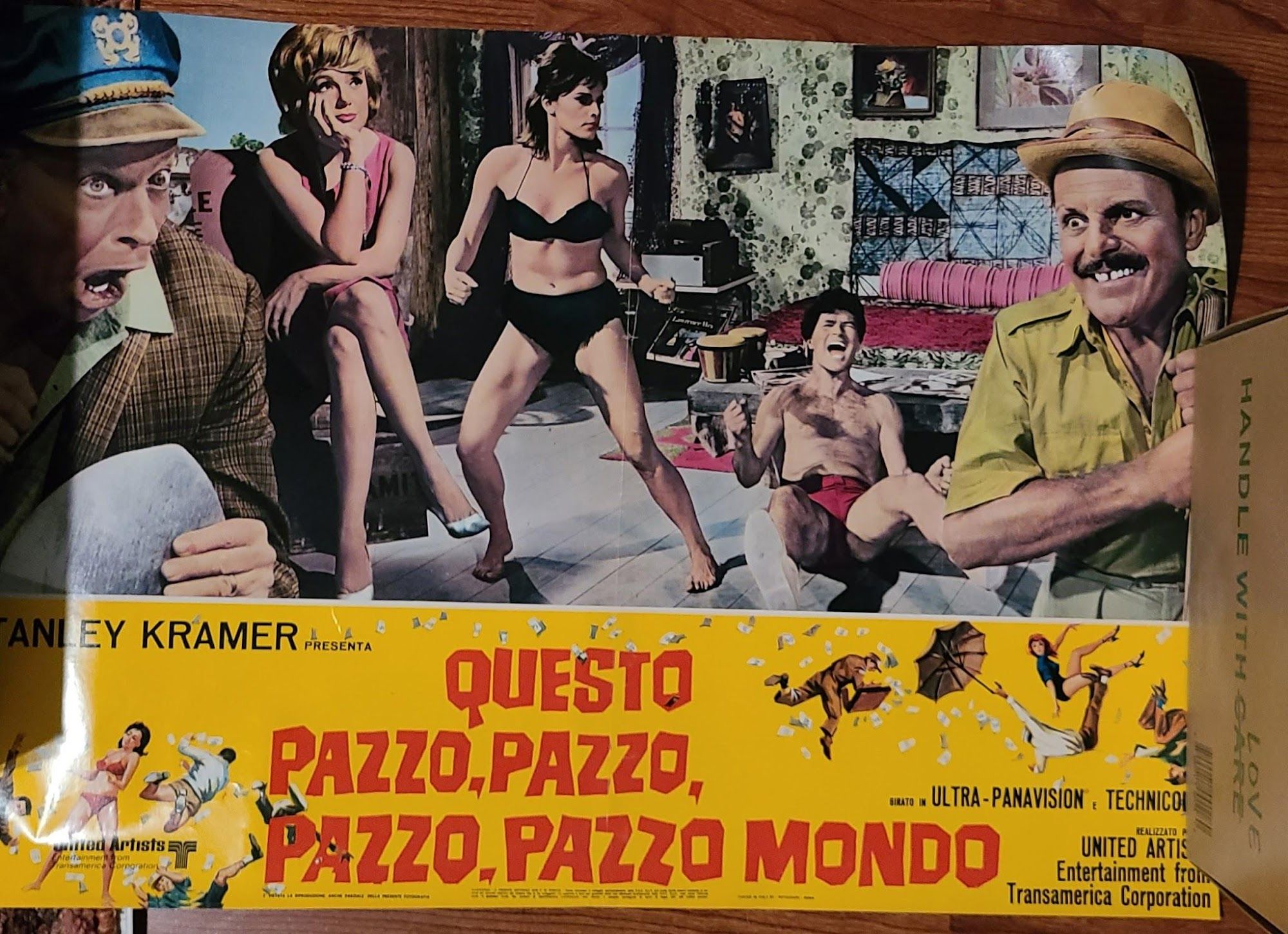 It's A Mad Mad Mad Mad World 1963 Fotobusta