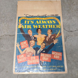 It's Always Fair Weather 1955 Window Cards