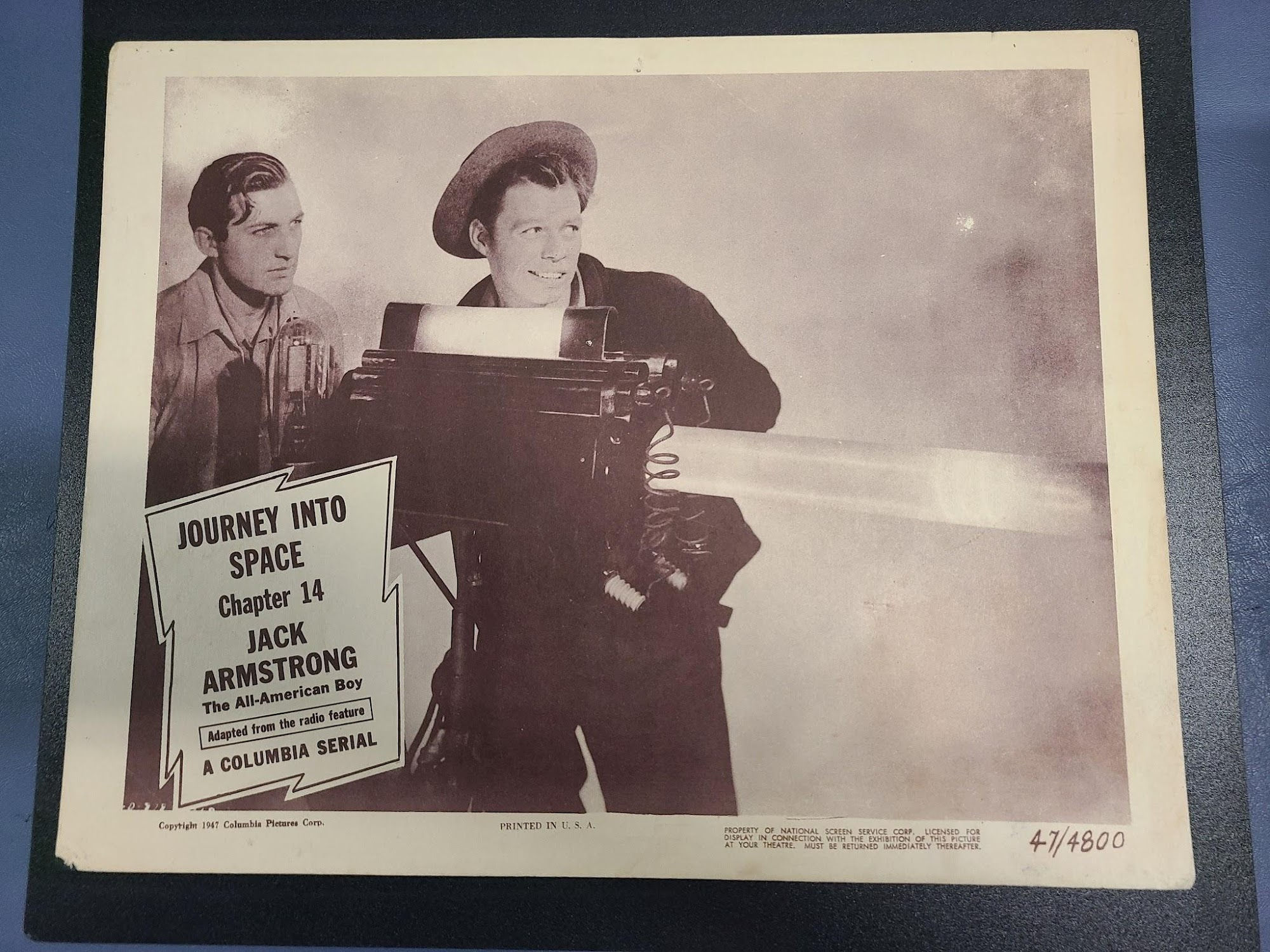 Jack Armstrong 1947 Serial Lobby Cards