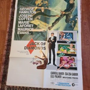 Jack Of Diamonds 1967 1 Sheets/US
