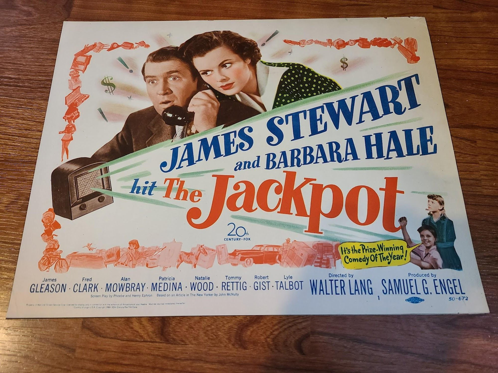 Jackpot 1950 Title Cards