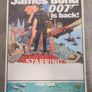James Bond Teaser 1970's 1 Sheets/US